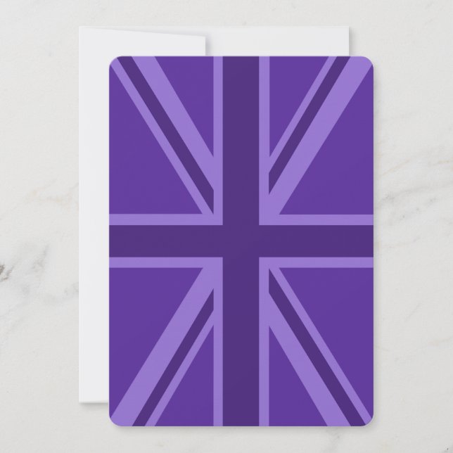 Décor Union Jack Accent Violet (Devant)