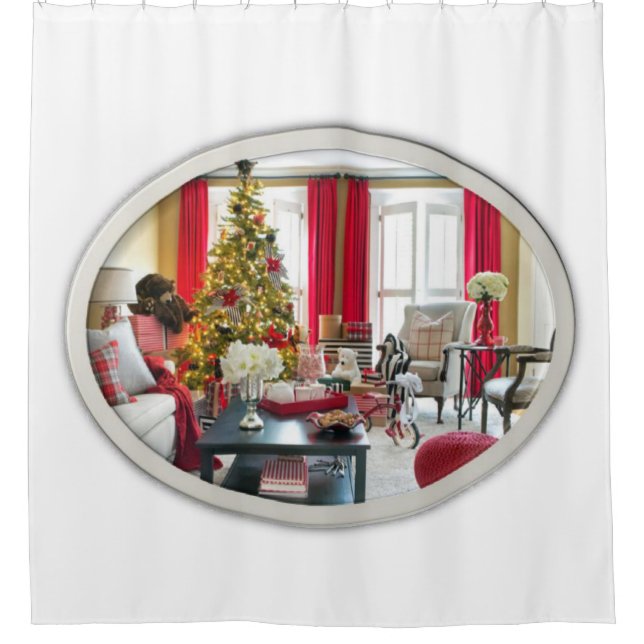 Décorateur de rideau de douche (Devant)