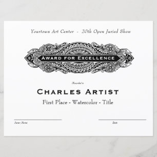 DÉCORATIF - PRIX D'EXCELLENCE ART