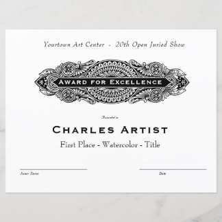 DÉCORATIF - PRIX D'EXCELLENCE ART