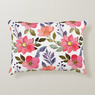 Décoratifs Coussins de jet élégants à motif floral