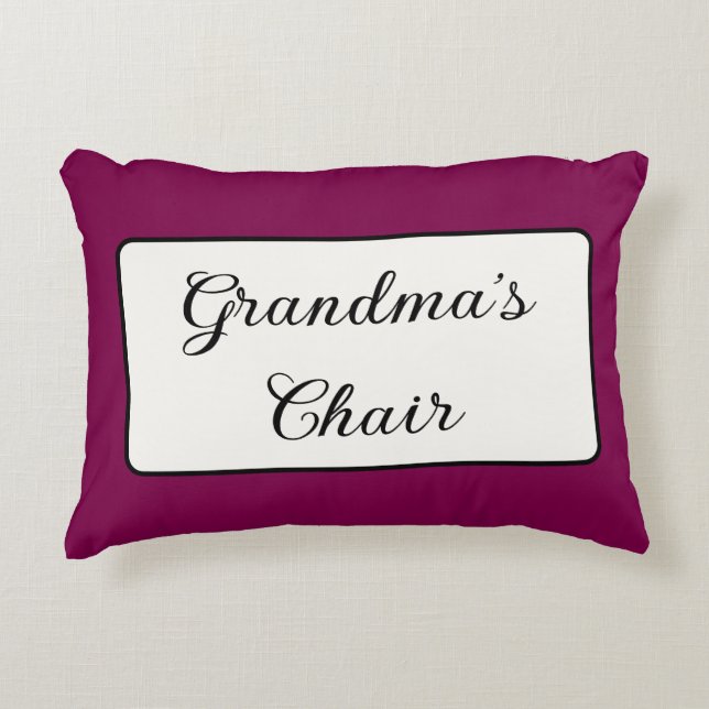 Décoratifs Coussins de message de grand-mère (Devant)