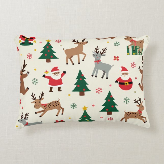Décoratifs Coussins de Noël que les enfants adorent (Devant)