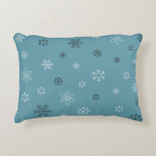 Décoratifs Flakes de neige Coussins graphiques