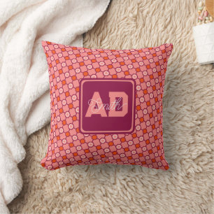 Décoration audacieuse de dortoir Coussin personnal