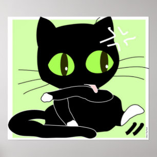 DÉCORATION CHAMBRE ENFANT - POSTERS CAT - DESSINS