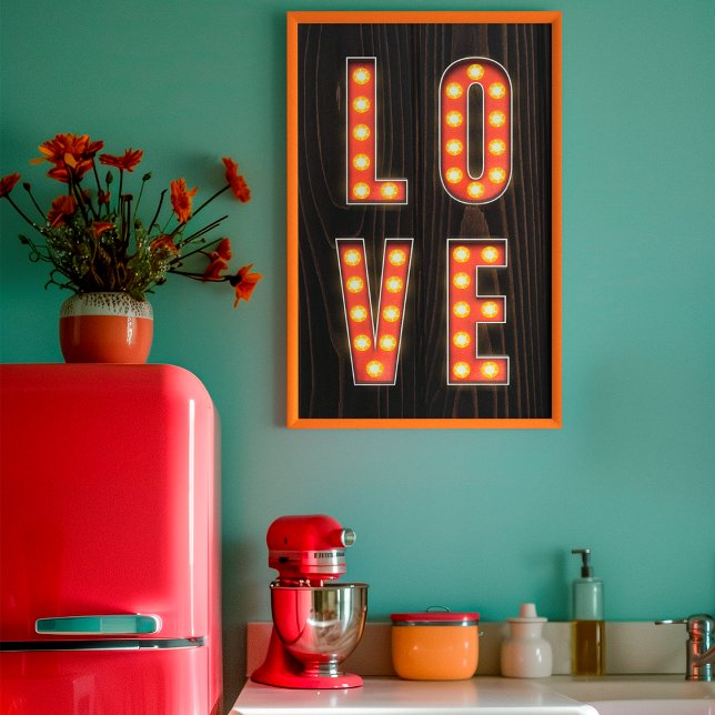 Décoration d'art citation d'amour romantique en bo (Créateur téléchargé)