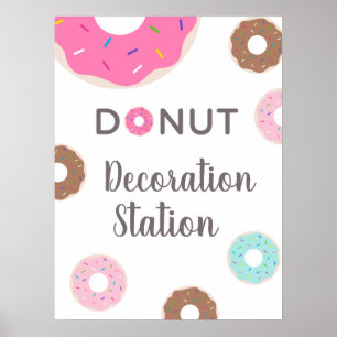 Décoration de beignes / Décoration de signes