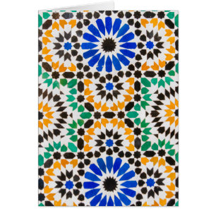 Décoration de carreaux au Palais Bahia