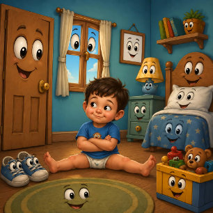 Décoration de chambre d'enfants fantaisiste – Garç
