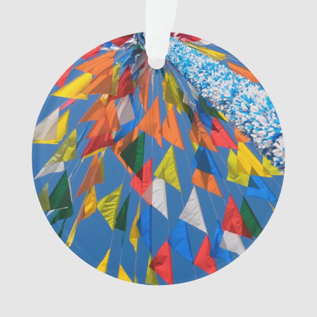 Décoration de drapeau triangulaire (devant)