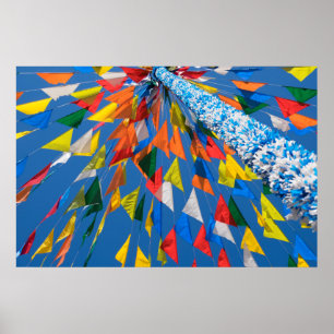 Décoration de drapeau triangulaire