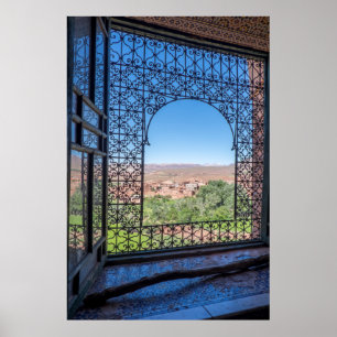 Décoration de fenêtre ordonnée