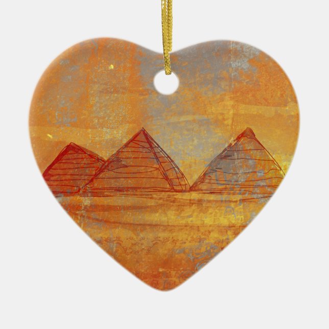 Décoration de Gizeh de pyramides (Devant)