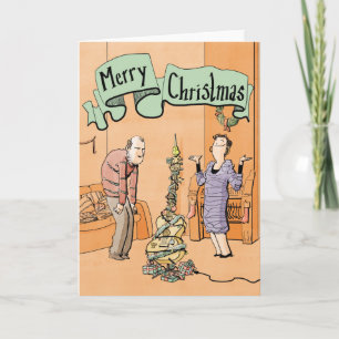 Décoration de guitare de carte de Noël