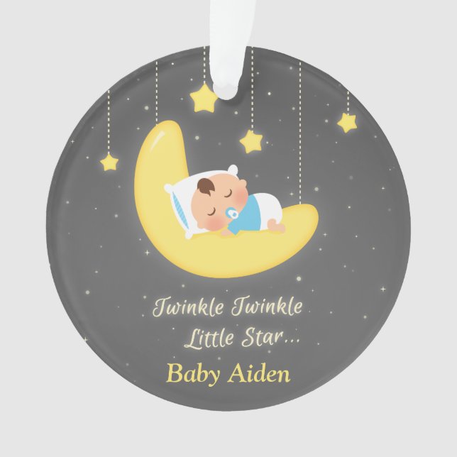 Décoration de la nurserie de bébé Twinkle Twinkle  (devant)