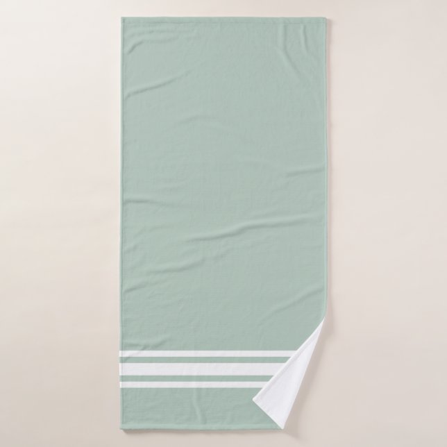 Décoration de la salle de bains Eau de Nil (Serviette de bain)