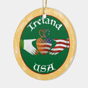 Décoration de l'ornement de l'arbre de Noël Irland