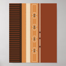 Décoration de Maison Minimaliste aux Rayures Tons 
