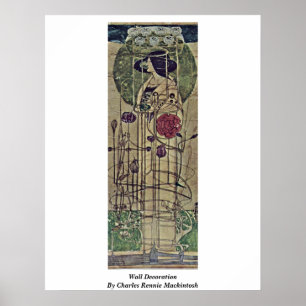Décoration de mur par Charles Rennie Mackintosh
