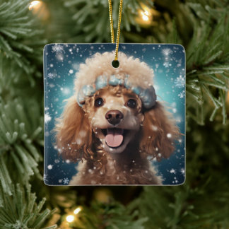 Décoration de Noël de caniche, Cadeau pour Amoureu