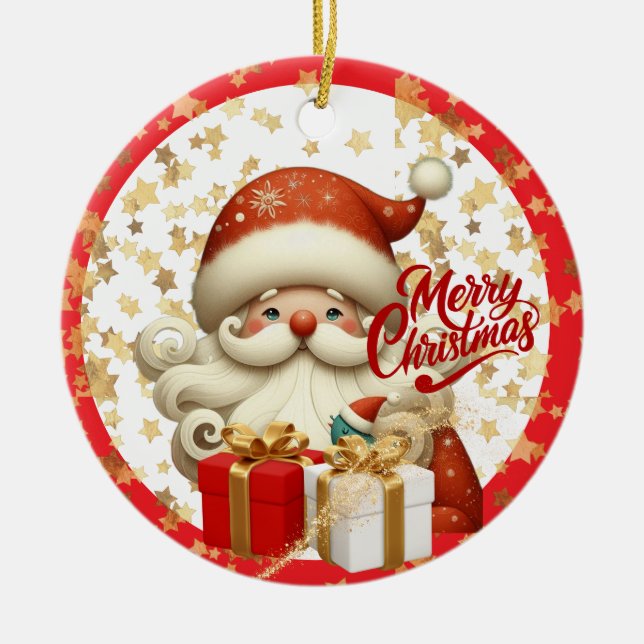 Décoration de Noël festive Ornement 🎅 (Devant)