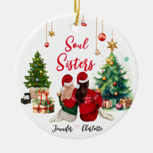 Décoration de Noël personnalisée Friend 2024