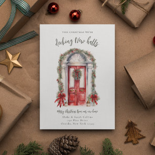 Décoration de nouveaux halls Carte de vœux d'annon