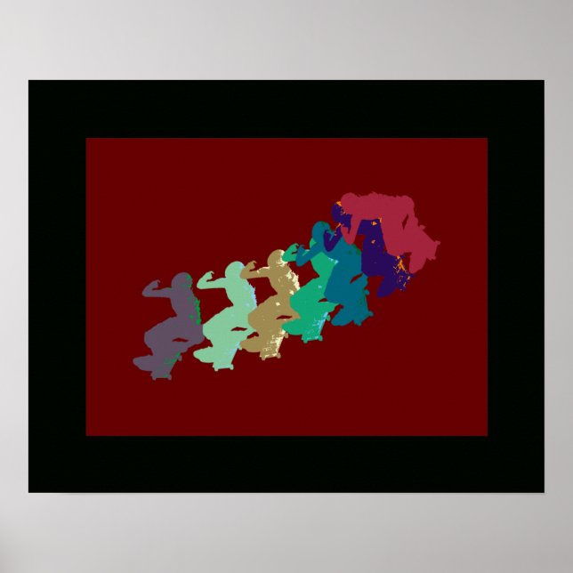 décoration de patins sportifs extrêmes (Devant)