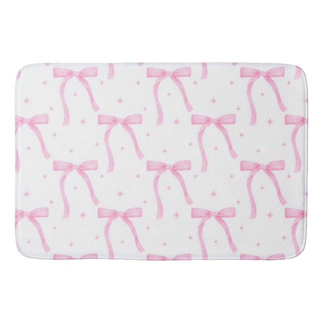 décoration de salle de bain coquette - tapis de ba (Devant)