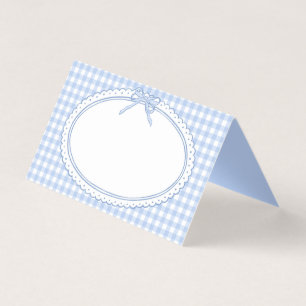 Décoration de table de carte à placer avec nœud co