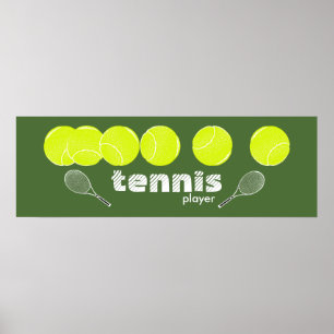 décoration de tennis