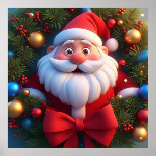 Décoration de vacances de Noël de Père Noël de des