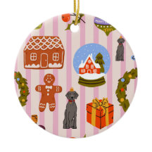 Décoration de Weim avec décorations de Noël sur fo
