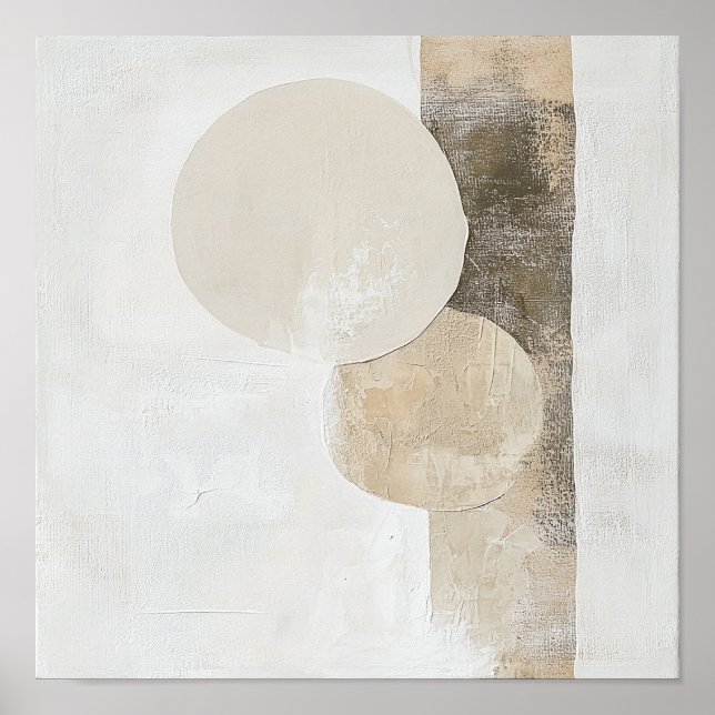 Décoration DIY Moderne Affiche d'Art de Mur Minima (Devant)