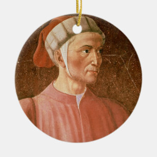 Décoration En Céramique 1265-1321) détails de Dante Alighieri (de son