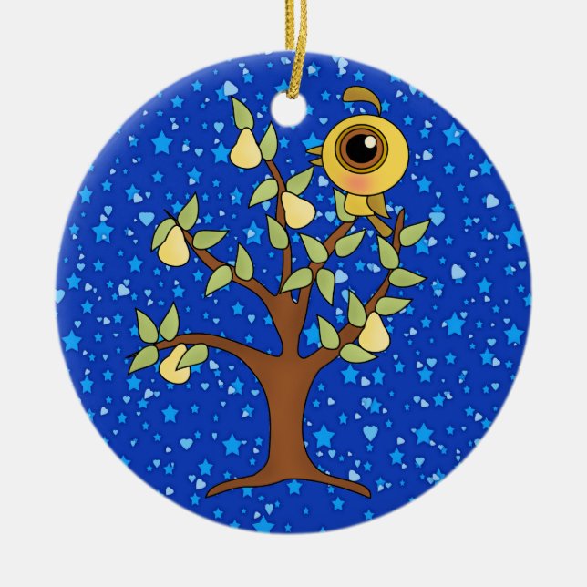 Décoration En Céramique 12 jours de Noël (Devant)