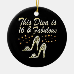 DÉCORATION EN CÉRAMIQUE 16E ARGENT CHAUSSÉE REINE