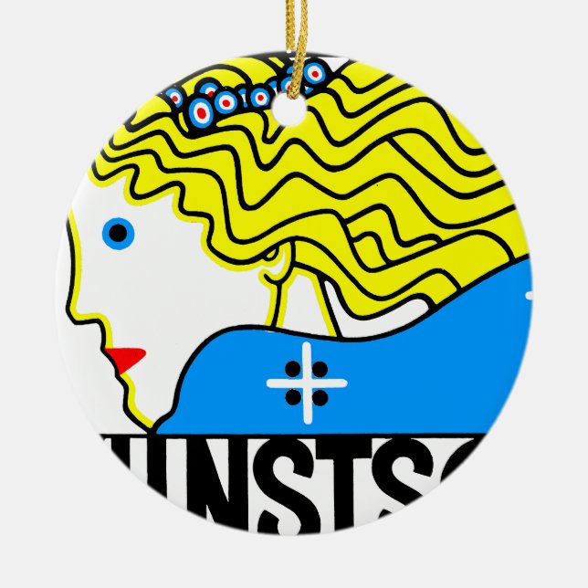 Décoration En Céramique 1908 Vienne Art Nouveau Salon Art Nouveau Maiden (Devant)