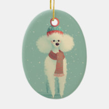 1950 Christmas Poodle