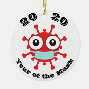 Décoration En Céramique 2020 Année du Masque