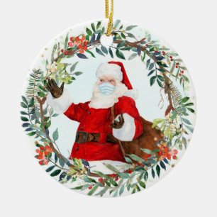 Décoration En Céramique 2020 Par An Pour Se Souvenir De Père Noël Avec L