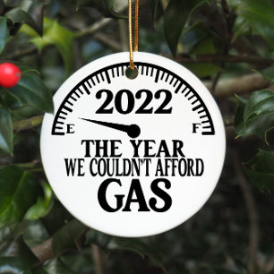 Décoration En Céramique 2022 The Year We Couldnt Afford Gas Christmas Tree