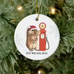 Décoration En Céramique 2022 Was Still Nuts | Funny Christmas Ornament<br><div class="desc">Because if we don't laugh... we'll cry. Funny "2022 Was Still Nuts" Christmas Ornament. Featuring adorable squirrels at the gas station. The ability to laugh, even (especially?) during a crisis is an important way to find relief and share community. Personalize the back with your name or add your own family...</div>