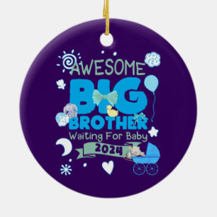 Décoration En Céramique 2024 Big Brother attend un nouveau bébé