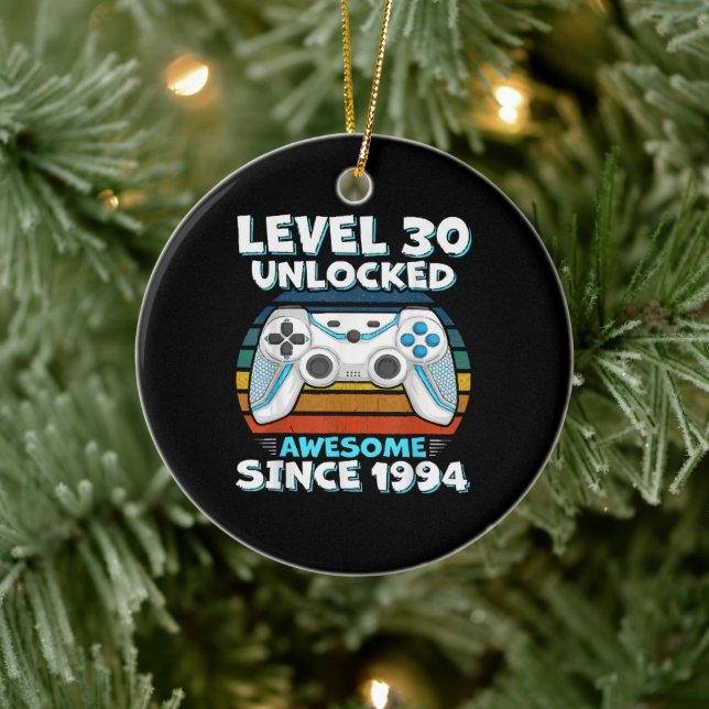 Décoration En Céramique 30e anniversaire Homme femme 30 ans 1994 (Arbre)