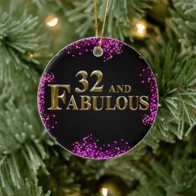 Décoration En Céramique 32e anniversaire  (Arbre)