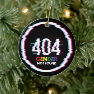 Décoration En Céramique 404 Sexe introuvable   Drôle LGBTQ   Fierté