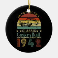 80th Birthday Gifts for Men Dad Retro Vintage