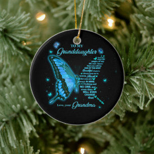 Décoration En Céramique À ma petite-fille